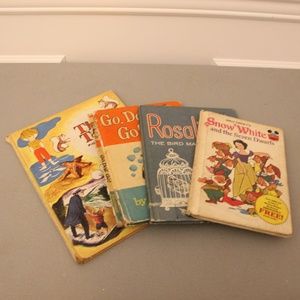 4 Vintage Children Books 1961, 1962 & 1973